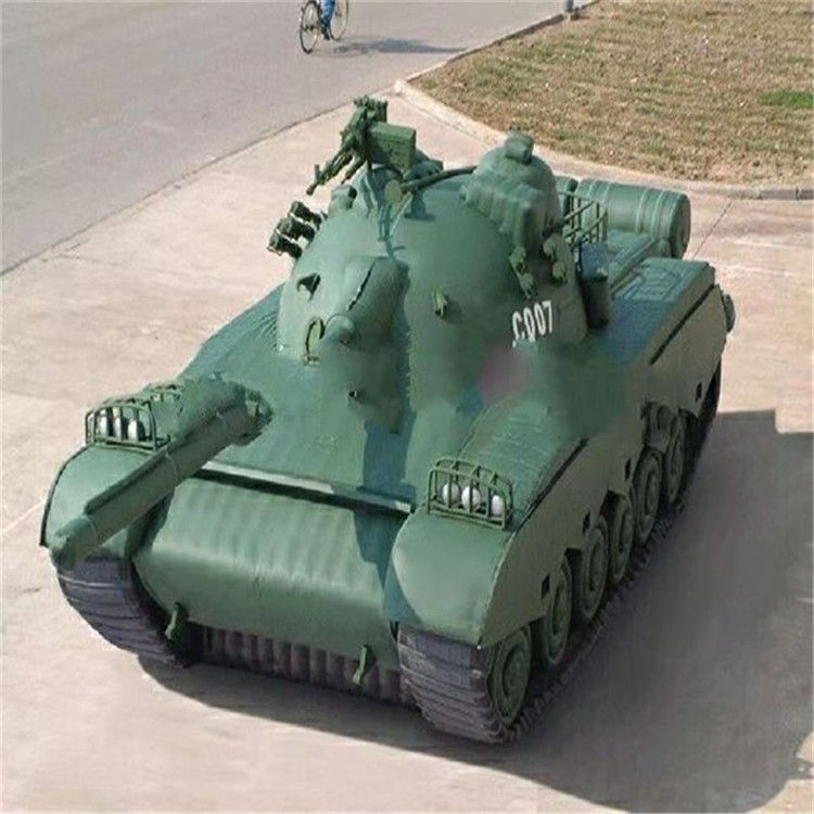 鱼峰充气军用坦克详情图